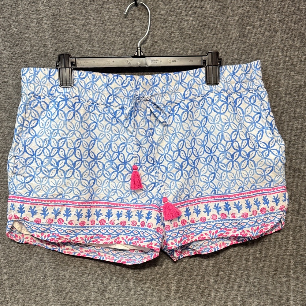 Vineyard Vines Blue and Pink Patterned Shorts